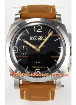 Panerai Super Clone Luminor 1950 PAM127 904L Steel Edition Swiss Replica Watch