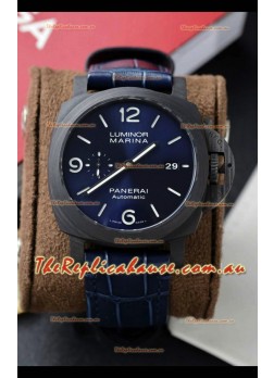 Panerai Super Clone Luminor PAM1664 Automatic Blue Dial 42MM Carbotech Swiss Replica