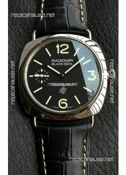 Panerai Super Clone Radiomir Black Seal PAM380 Swiss Replica Watch - 45MM Black Dial 