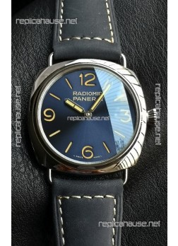 Panerai Super Clone Radiomir PAM1383 Swiss Replica Watch - 45MM Blue Dial 