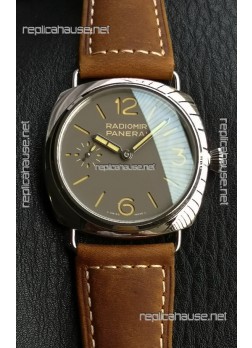 Panerai Super Clone Radiomir PAM1385 Swiss Replica Watch - 45MM Grey Dial 