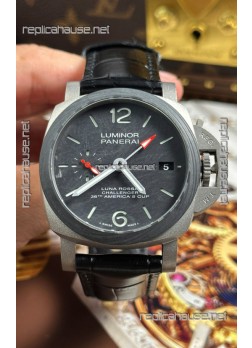 Panerai Luminor Super Clone PAM01096 Luna Rossa Challenger Titanium Watch 