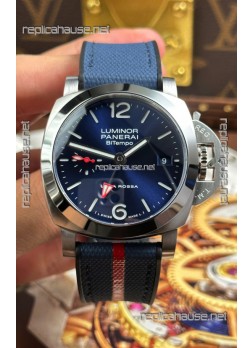 Panerai Luminor Super Clone Marina PAM1404 Quaranta BiTempo Luna Rossa Replica Watch 40MM