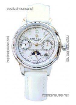 Patek Philippe Grand Complications Ladies First Perpetual Calendaer Steel Casing Swiss Replica Watch