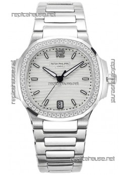 Patek Philippe Nautilus 7118 35MM 1:1 Stainless Steel White Dial 1:1 Superclone Watch 