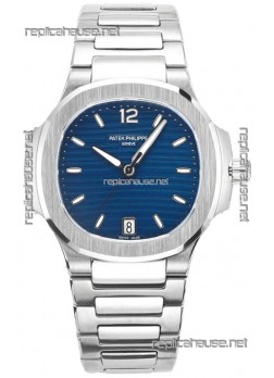 Patek Philippe Nautilus 7118 35MM 1:1 Stainless Steel Blue Dial 1:1 Superclone Watch 