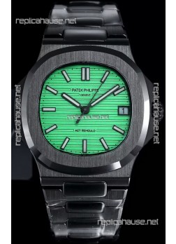 Patek Philippe Nautilus 5711 AET Remould Black Ceramic Edition Green Dial Swiss Replica Watch