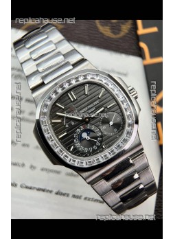 Patek Philippe Nautilus 5712G 1:1 Quality Swiss Replica Watch in Grey Dial