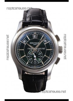 Patek Philippe 5205 Complications Moonphase Green Dial 1:1 Mirror Swiss Replica Watch