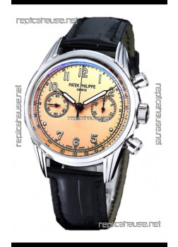 Patek Philippe Complications 5162G Rose-Gilt Opaline Dial Stainless Steel Swiss Replica Watch 