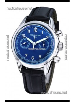 Patek Philippe Complications 5162G Blue Dial Stainless Steel Swiss Replica Watch 