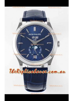 Patek Philippe Annual Calendar 5396 Complications Swiss Replica Watch in Blue Dial