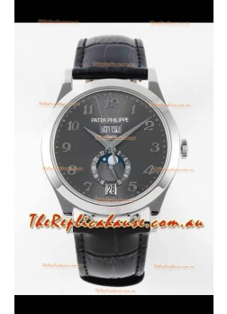 Patek Philippe Annual Calendar 5396G-014 Complications Swiss Replica Watch in Grey Dial