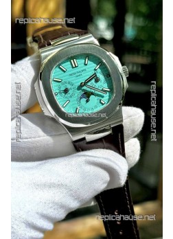 Patek Philippe Nautilus 5740 Perpetual Calendar Stainless Steel Green Dial Swiss Replica Watch