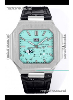 Patek Philippe Cubitus 5822 904L Steel Casing Green Dial Swiss Replica Watch