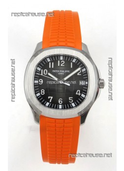 Patek Philippe Aquanaut 5167A-001 Swiss Replica 904L Steel - 1:1 Mirror Edition