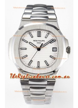 Patek Philippe Super Clone Nautilus 5711G-001 904L Steel White Dial 