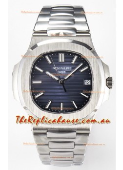 Patek Philippe Super Clone Nautilus 5711G-001 904L Steel Blue Dial 