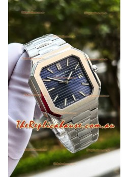 Patek Philippe Cubitus 5821 904L Steel Casing Blue Dial Swiss Replica Watch 