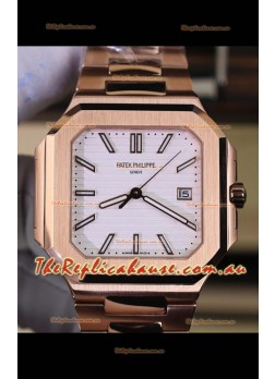 Patek Philippe Cubitus 5821 Rose Gold White Dial Swiss Replica Watch