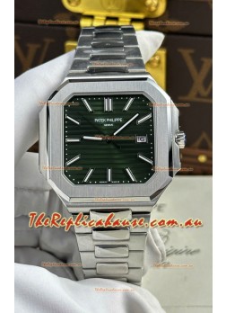 Patek Philippe Cubitus 5821 904L Steel Casing Green Dial Swiss Replica Watch 