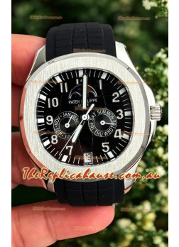 Patek Philippe Super Clone Aquanaut 5261 Swiss Replica in Stainless Steel - 1:1 Mirror Edition