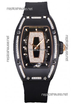 Richard Mille RM007 Black Ceramic Automatic Superclone Swiss Replica Watch