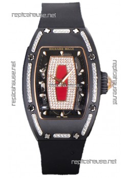 Richard Mille RM007 Black Ceramic Automatic Superclone Swiss Replica Watch