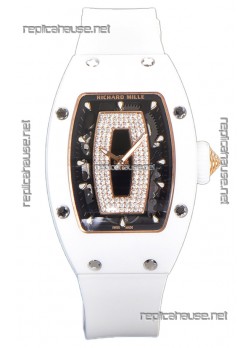 Richard Mille RM007 White Ceramic Automatic Superclone Swiss Replica Watch