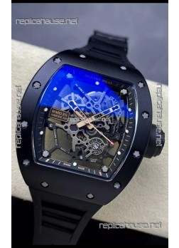 Richard Mille RM035 AMERICAS Black DLC & Rose Gold Casing 1:1 Swiss Replica Watch 