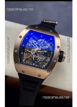 Richard Mille RM035 AMERICAS Rose Gold Casing 1:1 Swiss Replica Watch 