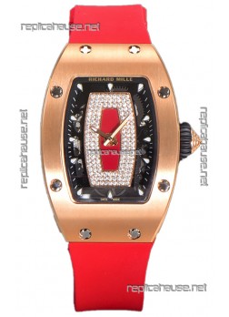 Richard Mille RM007 18K Rose Gold Automatic Superclone Swiss Watch