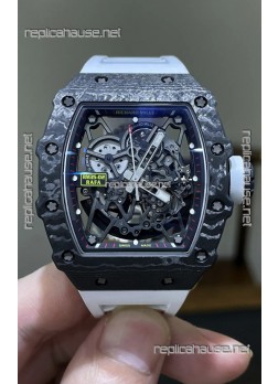 Richard Mille 035-02 Black NTPT Real Vaucher Movement Super Clone Watch 