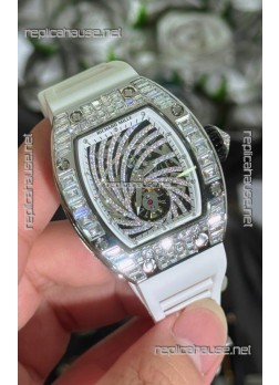Richard Mille RM51-02 Stainless Steel Casing Watch in Mossanites Automatic Movement