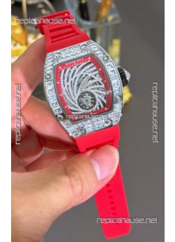 Richard Mille RM51-02 Stainless Steel Casing Watch in Mossanites Automatic Movement