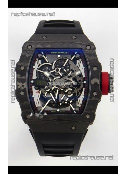 Richard Mille Super Clone RM035-02 Carbon Casing Watch with RMAL1 Movement 