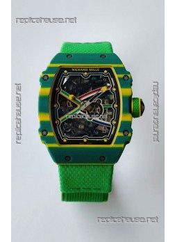 Richard Mille Super Clone RM67-02 Wayde Van Niekerk NTPT VAF Replica Watch 