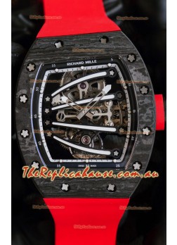 Richard Mille RM59-01 Genuine Tourbillon Movement in Black NTPT Carbon Casing