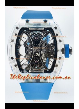Richard Mille Super Clone RM53-01 Pablo Mac Donough Sapphire Casing with Original Tourbillon Movement