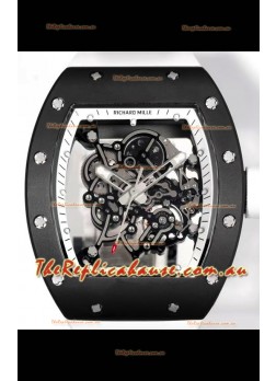 Richard Mille Super Clone RM055 Ceramic Casing with Genuine Tourbillon Watch 