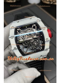Richard Mille RM35-01 Rafael Nadal Carbon Fiber Casing with Genuine Tourbillon Super Clone Watch
