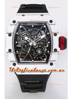Richard Mille RM35-01 Rafael Nadal Carbon Fiber Casing with Genuine Tourbillon Super Clone Watch