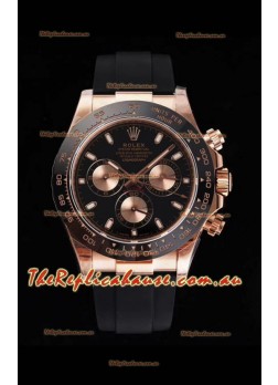 Rolex Daytona 116515LN Everose Gold Original Cal.4130 Movement - 1:1 Mirror 904L Steel Timepiece