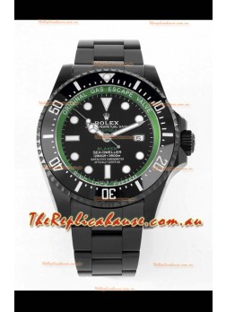 Rolex SeaDweller Deepsea BLAKEN Black Dial in 1:1 Mirror Quality - PVD Casing