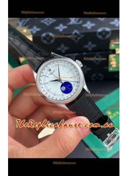 Rolex Cellini Moonphase 904L Stainless Steel REF# 50535 Swiss Replica Watch