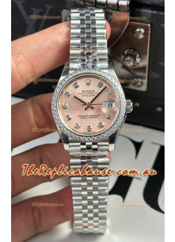 Rolex Super Clone Datejust ETA 2688 Movement 31MM Stainless Steel Case Champange Dial Watch