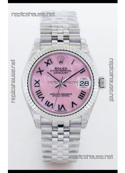 Rolex Datejust M126234 36MM ETA2836 Pink Mother of Pearl Dial - Roman Numerals 
