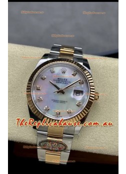 Rolex Datejust 126331 41MM ETA 3235 Swiss 1:1 Mirror Replica Watch in Rose Gold 904L Steel