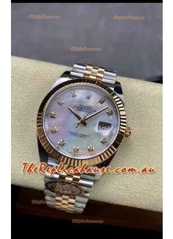 Rolex Datejust 126331 41MM ETA 3235 Swiss 1:1 Mirror Replica Watch in Rose Gold 904L Steel