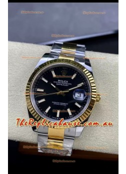 Rolex Datejust 126331 41MM ETA 3235 Swiss 1:1 Mirror Replica Watch in Yellow Gold 904L Steel 